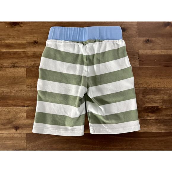 Matilda Jane Camp MJC Green Blue Stripes Win It Straightees Capri Cropped Knit 2 - Picture 5 of 5